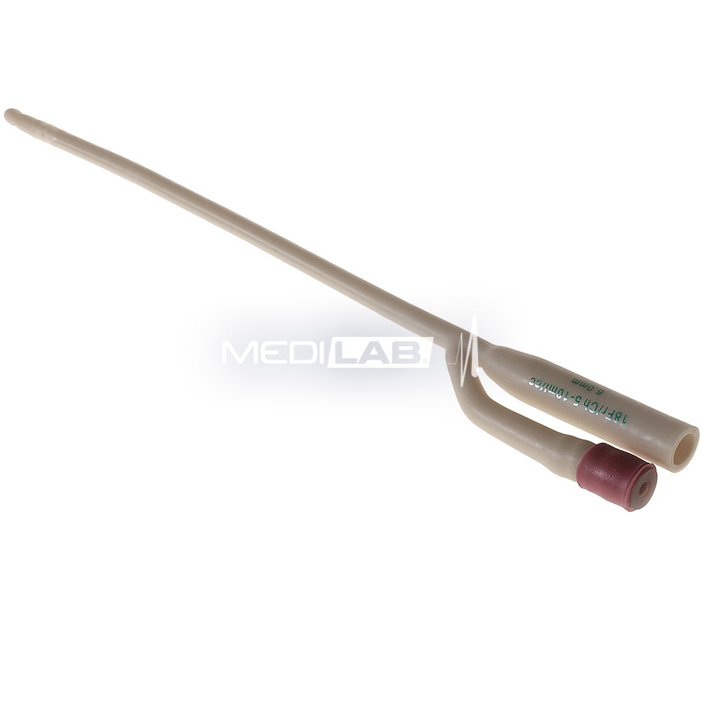 2-Wege Foley Katheter Nelaton - Größe CH12, Ballonvolumen 5-10ml, für Frauen