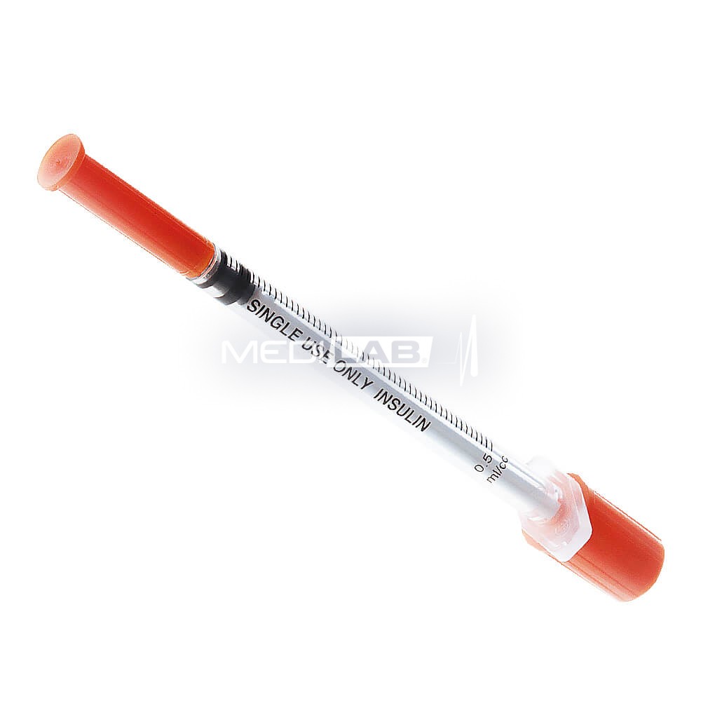 Insulin syringe U100 - 0,5ml